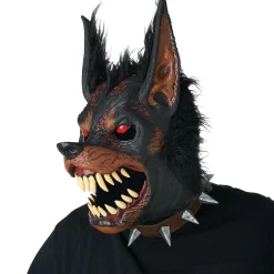 Sale Demon Dog Ani-Motion Face Mask Scary