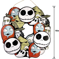 Party City Disney Nightmare Before Christmas Wreath| The Nightmare Before Christmas