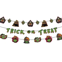 Party City Disney Villains Halloween Cardstock Banners, 6Ft, 3Ct| Disney Villains