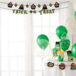 Party City Disney Villains Halloween Cardstock Banners, 6Ft, 3Ct| Disney Villains