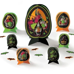 Party City Disney Villains Halloween Cardstock Table Decorating Kit, 31Pc| Table Décor & Centerpieces