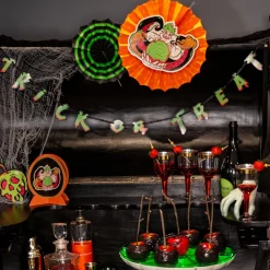 Party City Disney Villains Halloween Cardstock Banners, 6Ft, 3Ct| Decorations