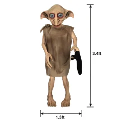 Party City Dobby Plastic & Fabric Prop, 42In - Harry Potter| Harry Potter Hogwarts