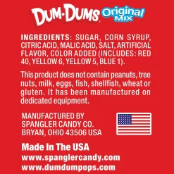 Discount Dum Dum Original Mix Lollipops, 2.1Lbs, 200Ct Bulk Candy