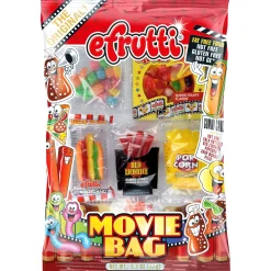 Sale Efrutti Assorted Gummy Pouches Movie Bag 6Ct Bulk Candy
