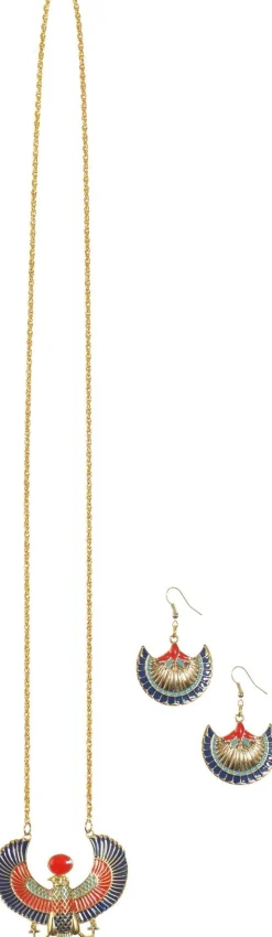 New Egyptian Jewelry Set 3Pc Jewelry