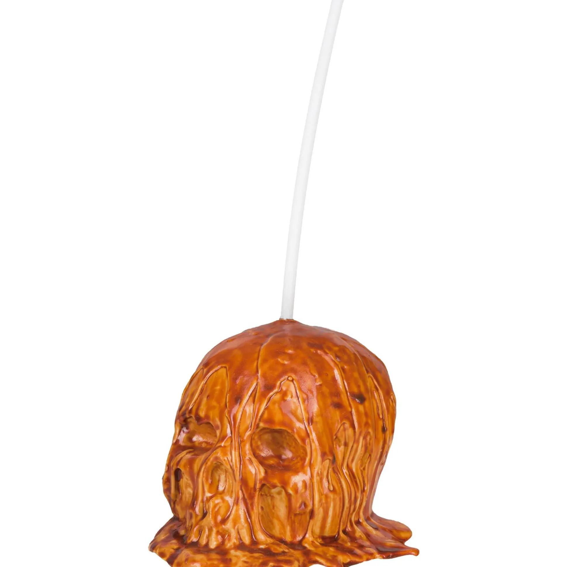 Party City Evil Caramel Apple Latex Prop, 6In X 13.5In| Creepy Carnival