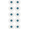 Party City Eye Ball Ping Pong Balls 10Ct| Favors & Favor Bags