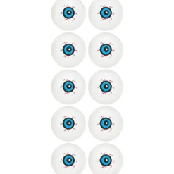 Party City Eye Ball Ping Pong Balls 10Ct| Favors & Favor Bags