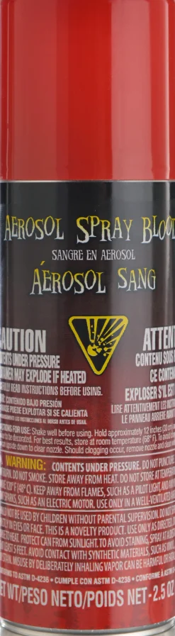 Flash Sale Fake Blood Aerosol Makeup