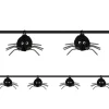 Party City Family Friendly Spider Pom-Pom Tassel Garland, 10.8Ft| Spooky Friends