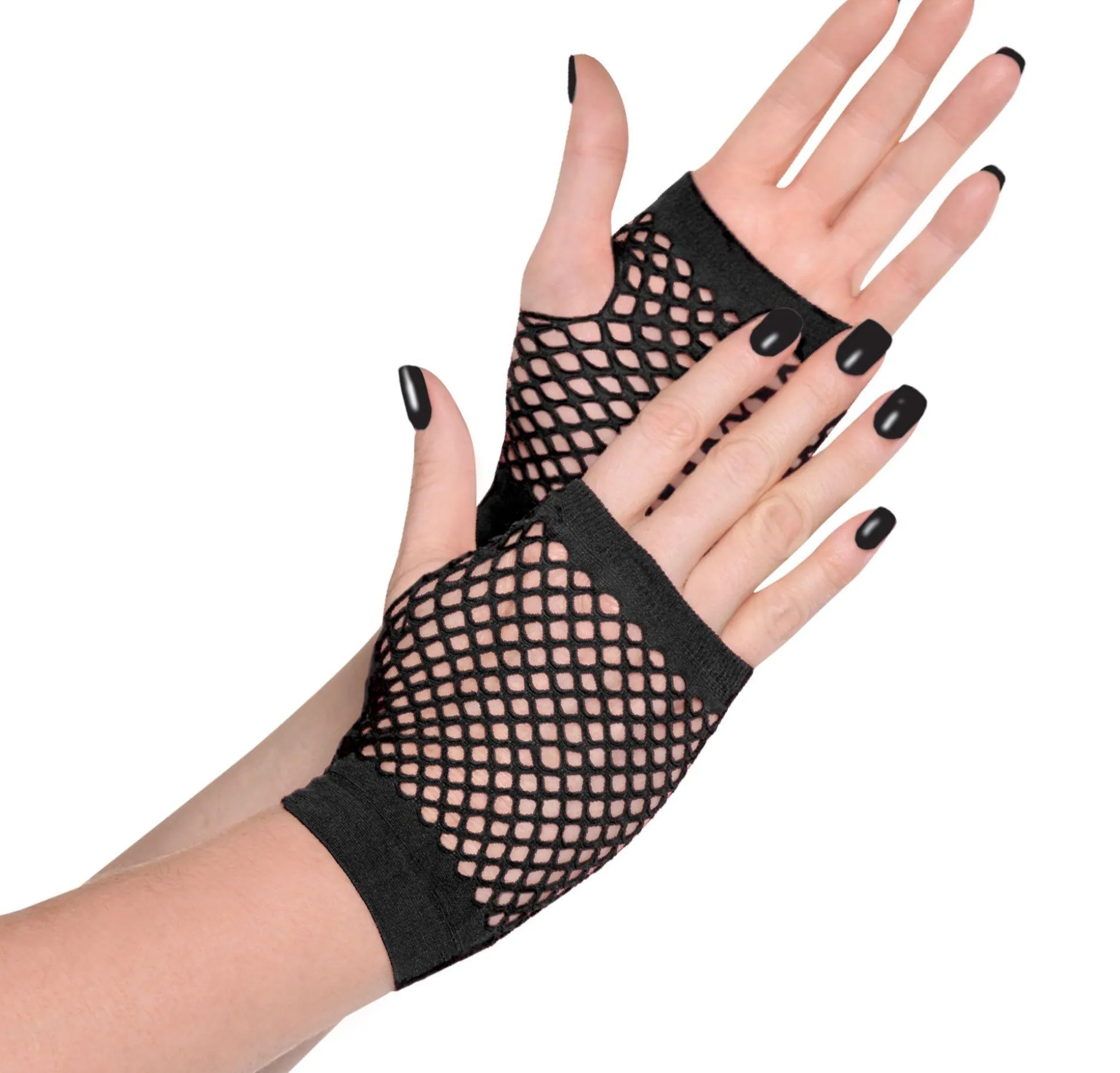 Cheap Fishnet Glovelettes Gloves