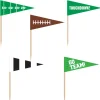 Party City Football Cupcake Picks 36Ct| Cupcake Decorations & Picks