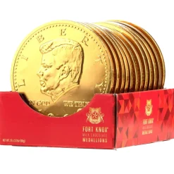 Online Fort Knox Milk Chocolate Mega Medallion, 3.17Oz Chocolate Candy