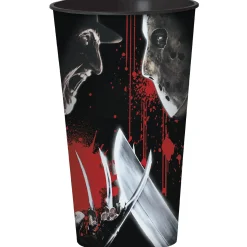Party City Freddy Vs. Jason Plastic Cup, 32Oz| Get Axed