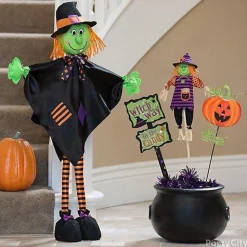 Party City Friendly Standing Witch Decoration| Standing Props