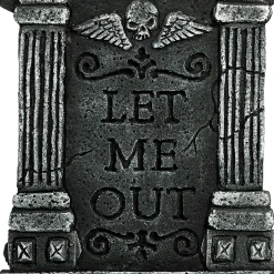 Party City Gargoyle Let Me Out Tombstone| Tombstones & Fencing