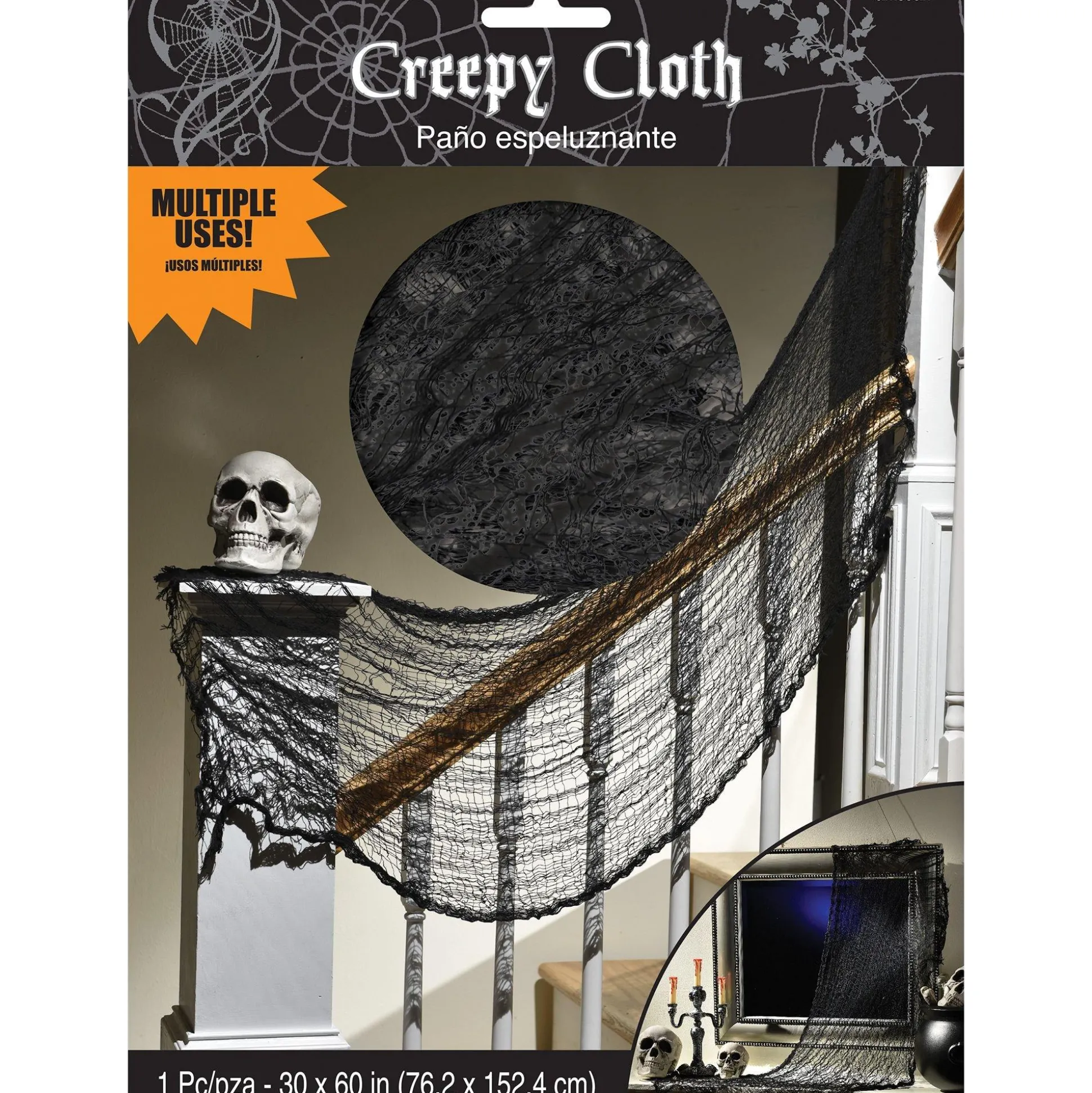 Party City Gauze Draping, 2Ct| Decorations