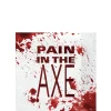 Party City Get Axed Paper Beverage Napkins, 5In, 40Ct| Tableware & Serveware