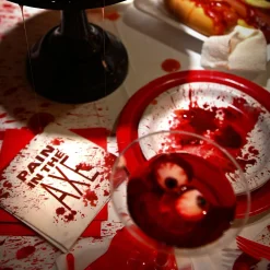 Party City Get Axed Paper Beverage Napkins, 5In, 40Ct| Tableware & Serveware