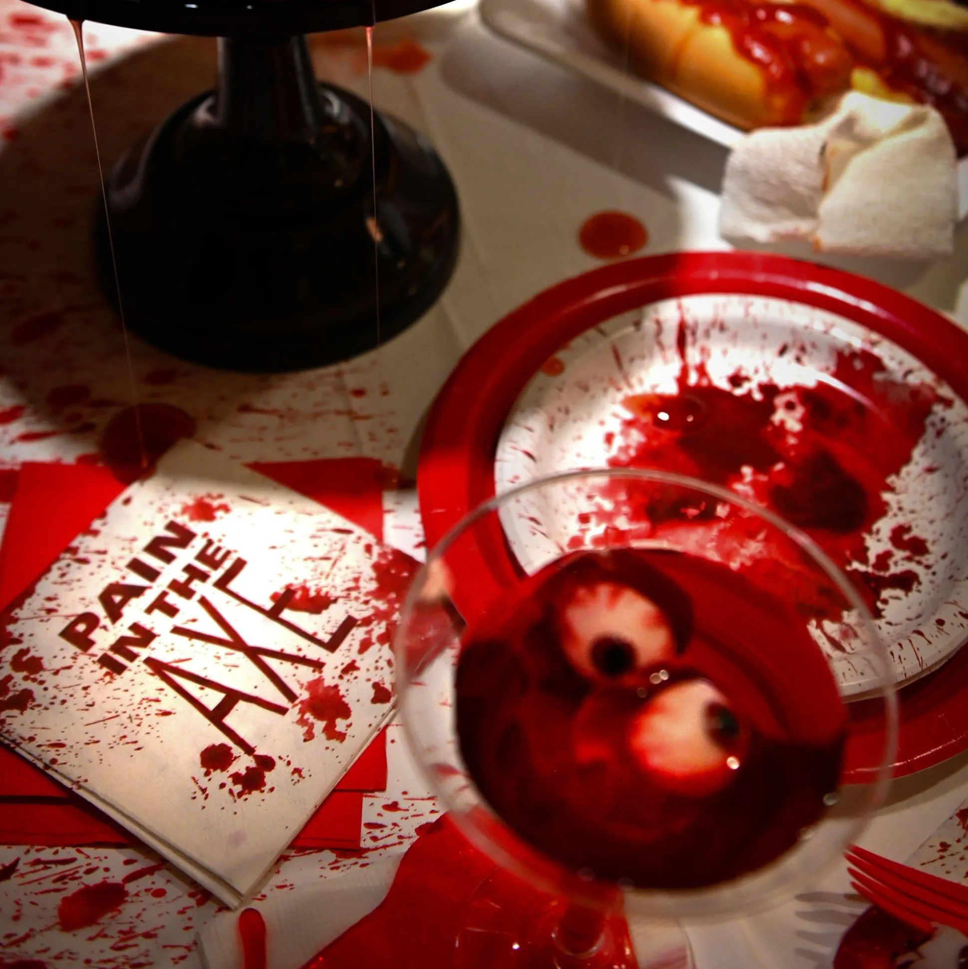 Party City Get Axed Paper Beverage Napkins, 5In, 40Ct| Tableware & Serveware