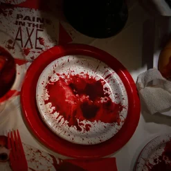 Party City Get Axed Paper Dessert Plates, 6.75In, 20Ct| Get Axed