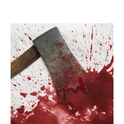 Party City Get Axed Paper Lunch Napkins, 6.5In, 40Ct| Get Axed