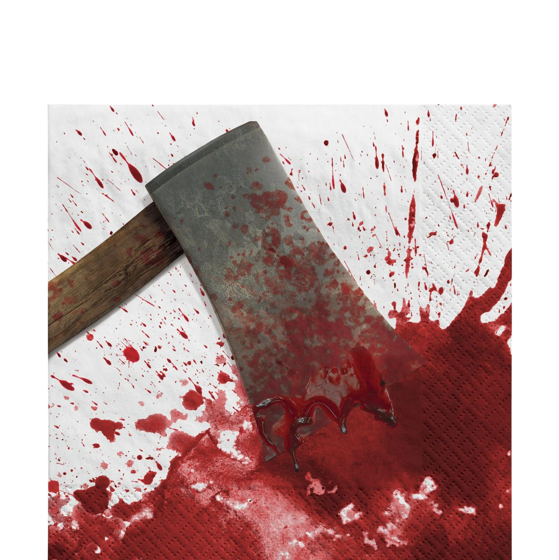 Party City Get Axed Paper Lunch Napkins, 6.5In, 40Ct| Get Axed