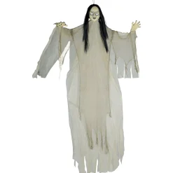 Party City Giant Creepy Girl Decoration| Hanging Decorations