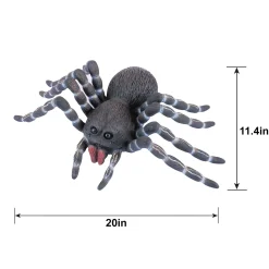 Party City Giant Plastic Spider, 11.4In X 20In| Spiders & Webbing