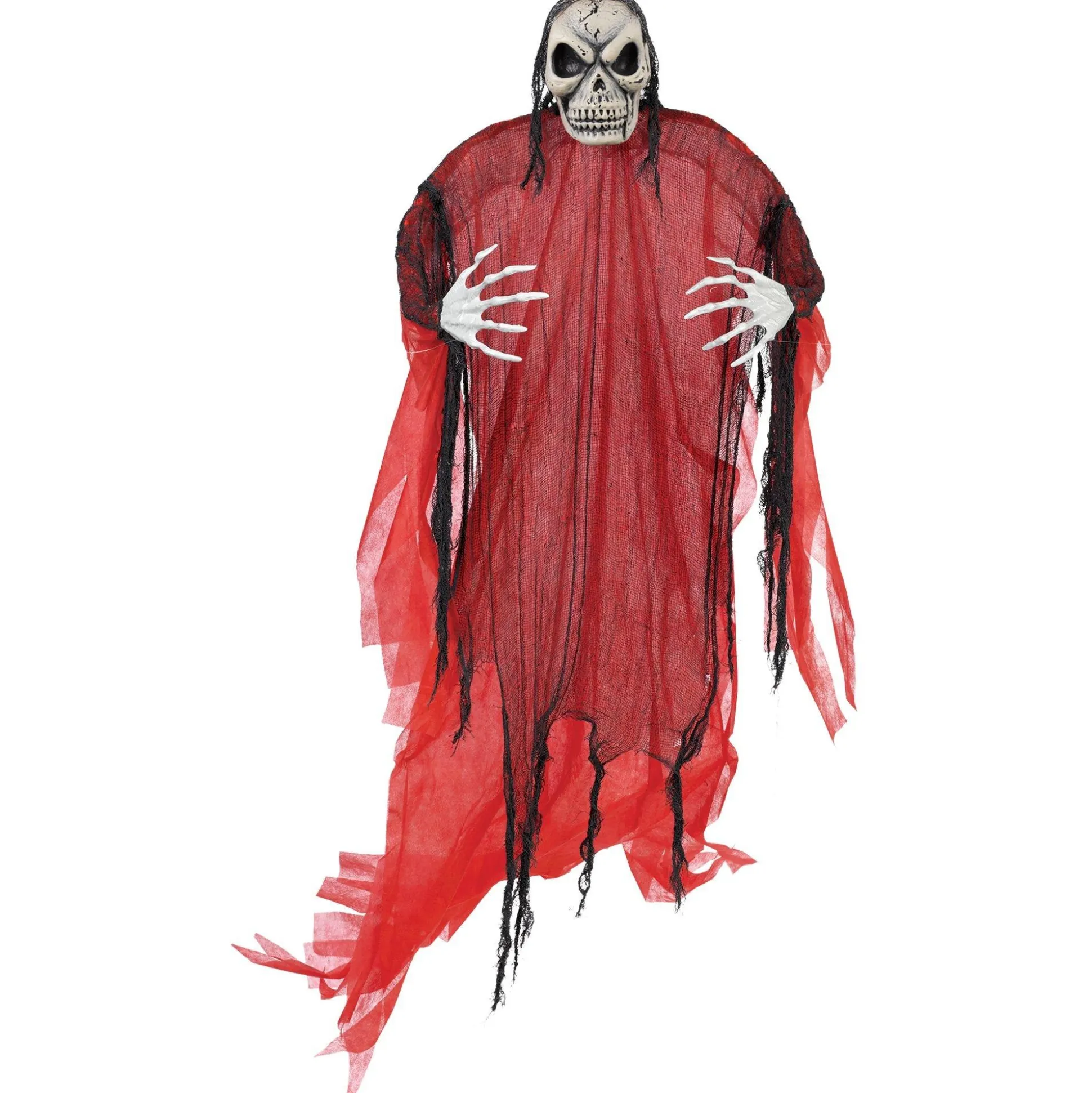 Party City Giant Red Reaper Decoration| Hanging Props