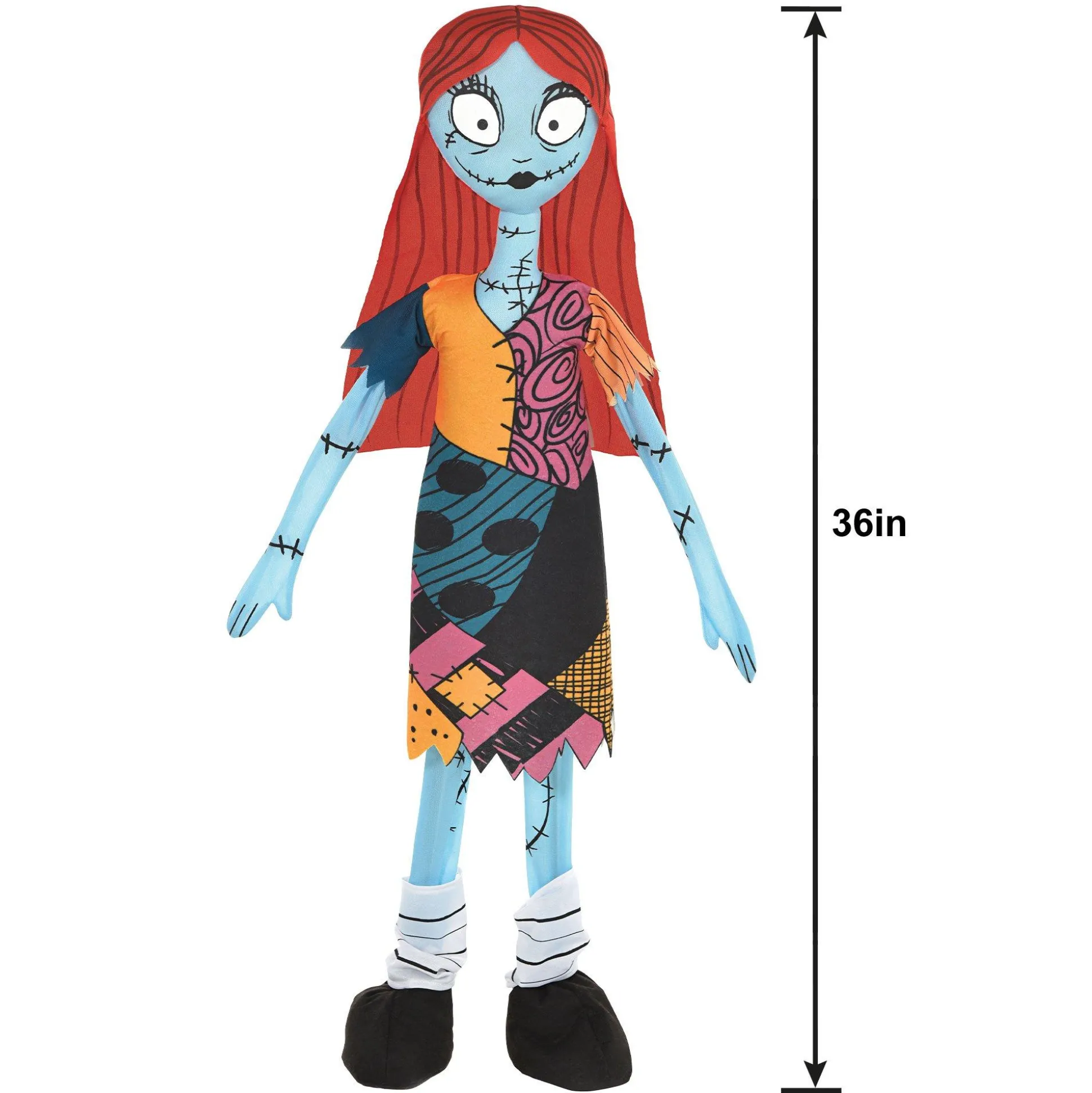 Party City Giant Standing Sally Decoration - The Nightmare Before Christmas| Favors & Favor Bags