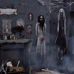 Party City Girl Zombie Lenticular Portrait| Window & Wall Décor