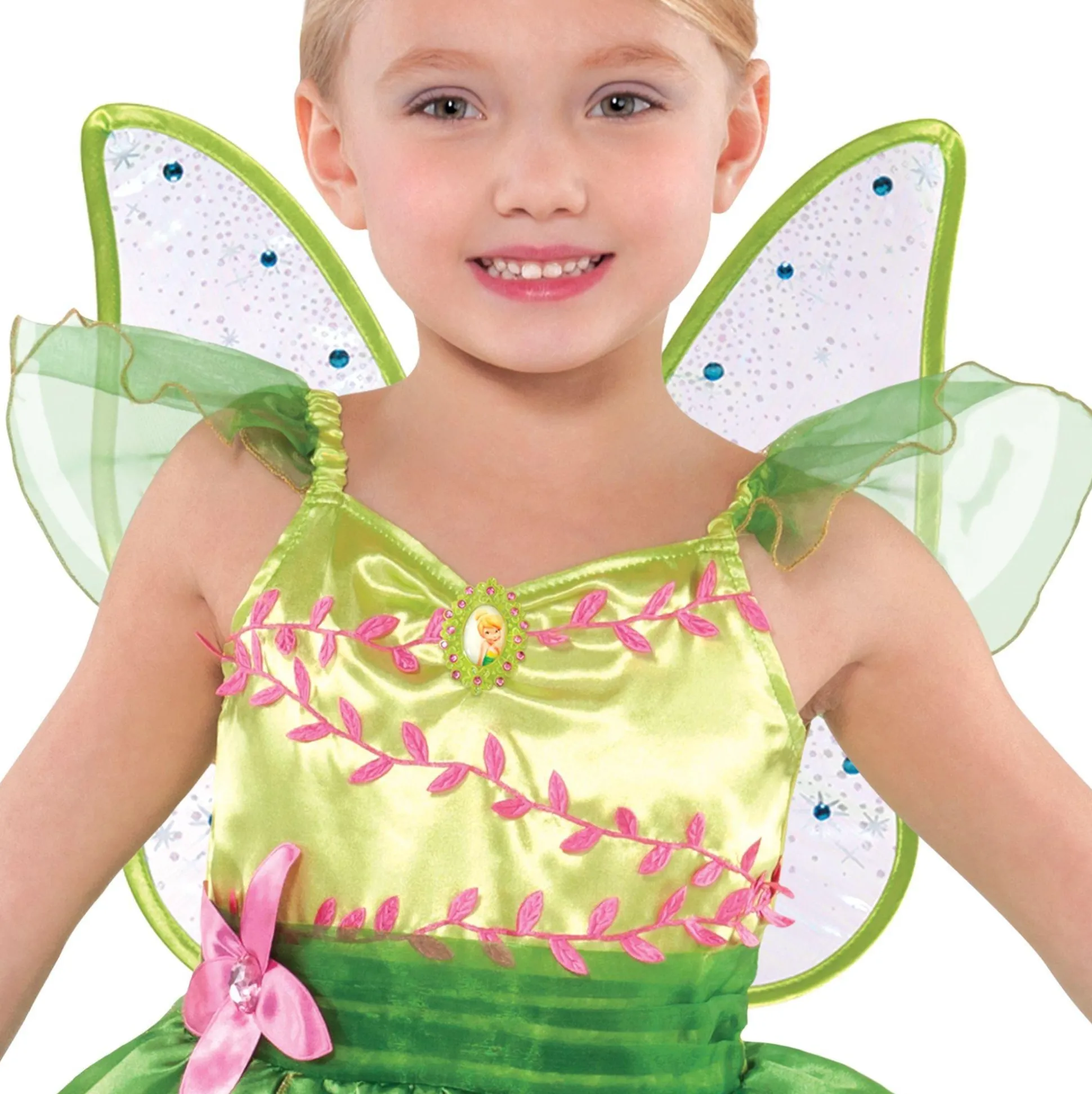 Party City Girls Classic Tinker Bell Costume|Girl Disney Princess