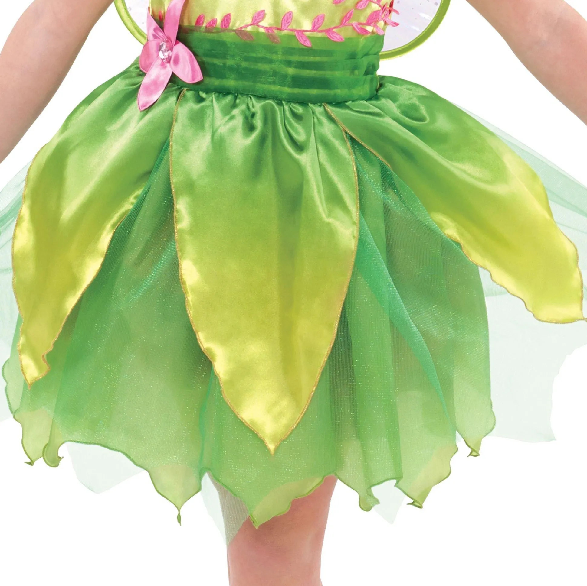 Party City Girls Classic Tinker Bell Costume| Disney Princess