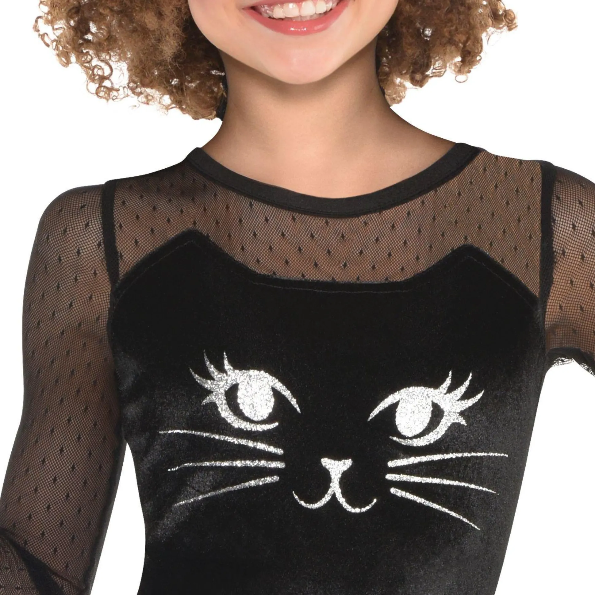 Party City Girls Kitty Kat Costume|Girl Animal & Bug