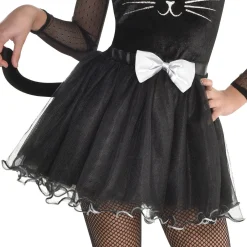 Party City Girls Kitty Kat Costume|Girl Animal & Bug
