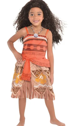 Party City Girls Moana Costume| Disney Princess