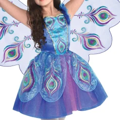Party City Girls Pretty Peacock Costume|Girl Animal & Bug