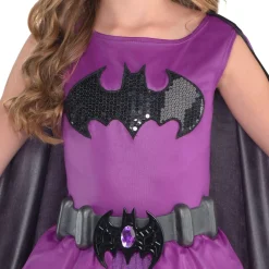 DC Comics Girls Purple Batgirl Costume - Batman|Girl Superhero