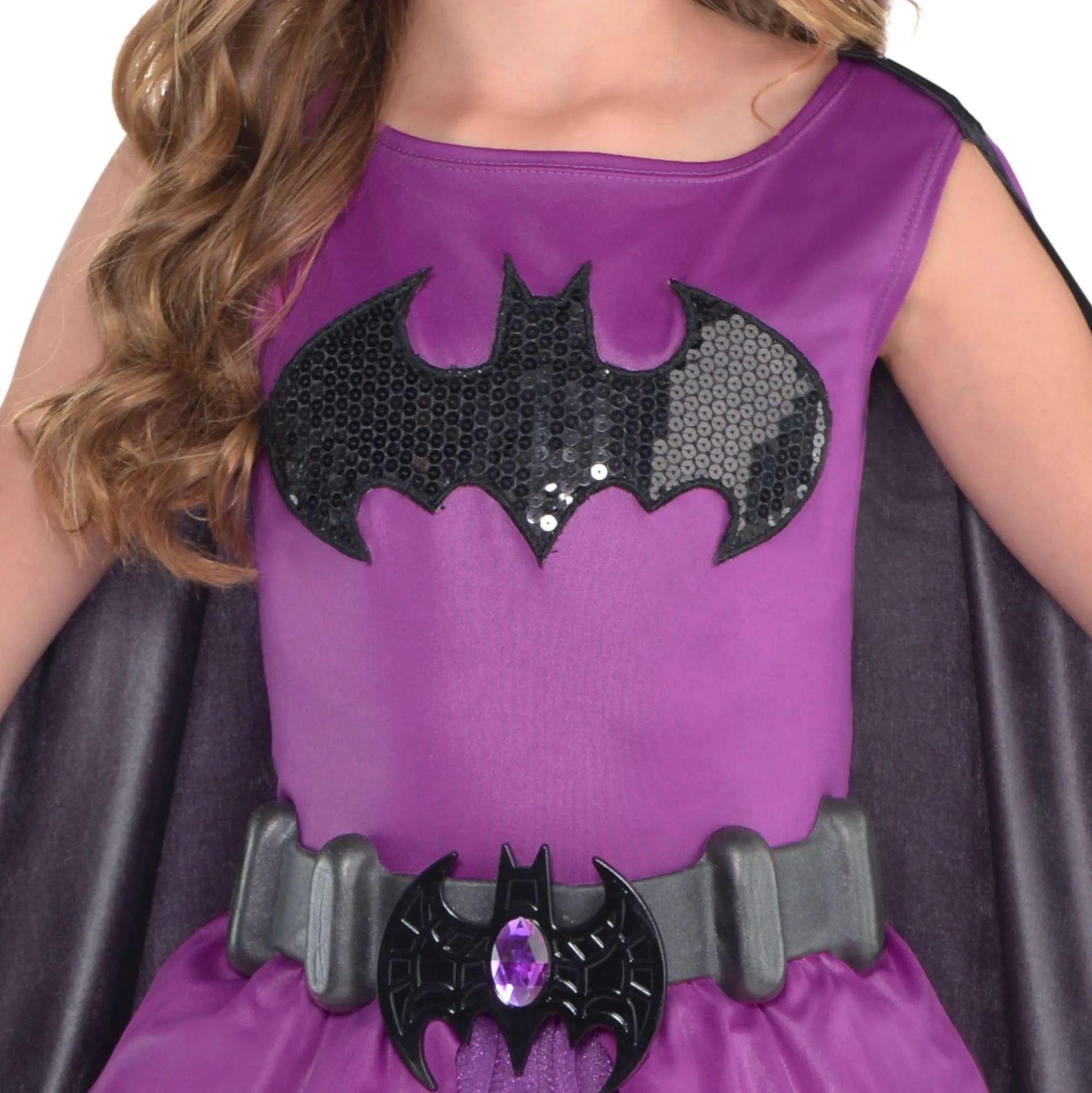 DC Comics Girls Purple Batgirl Costume - Batman|Girl Superhero