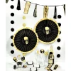Party City Glam Boneyard Halloween Bar Decorating Kit| Boneyard Glam