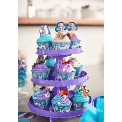New Glitter Frozen 2 Cupcake Kit For 24 Baking Supplies