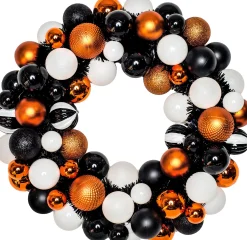 Party City Glitter Halloween Ornament Wreath| Home Décor