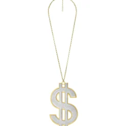 Best Sale Glitter Super Dollar Sign Necklace Jewelry