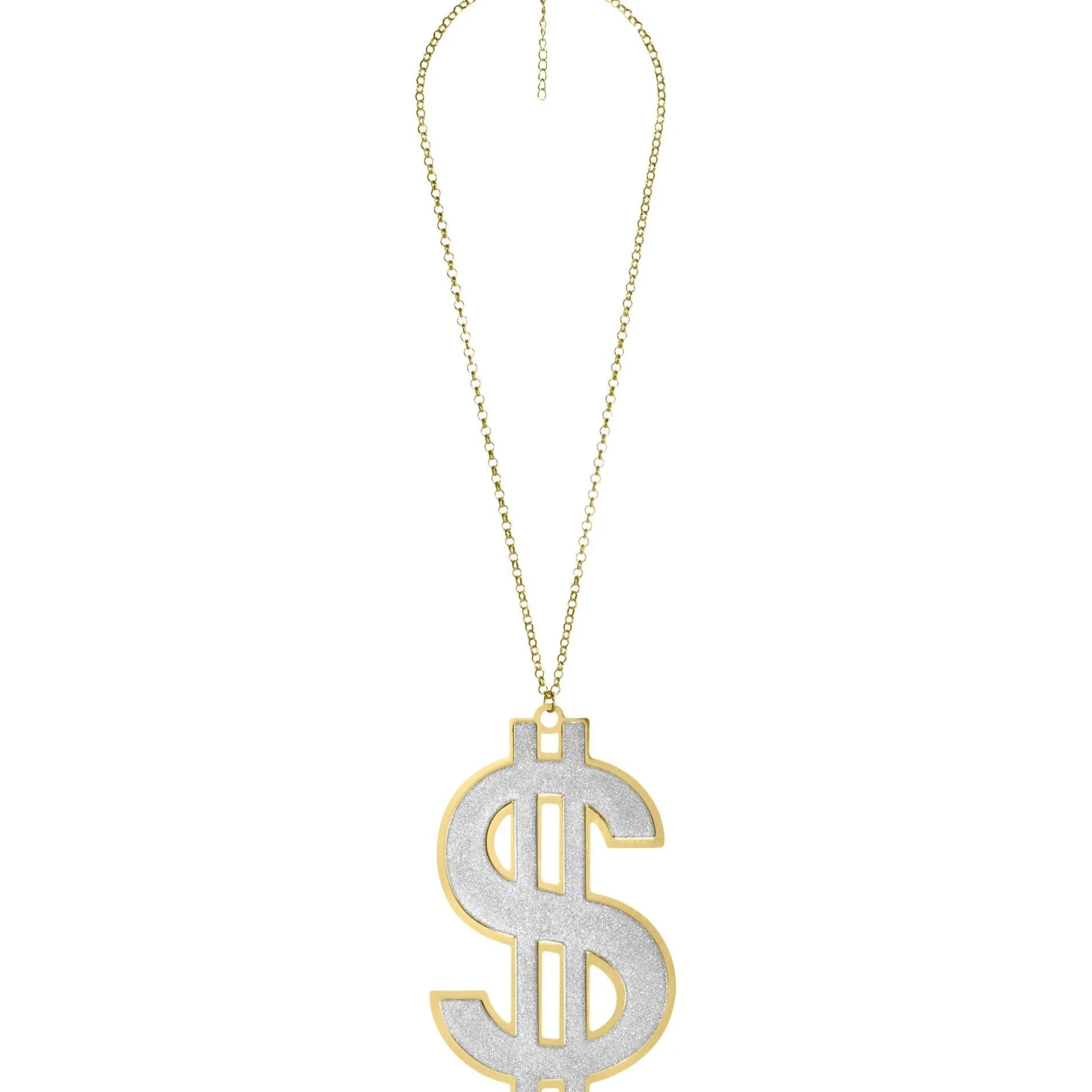 Best Sale Glitter Super Dollar Sign Necklace Jewelry