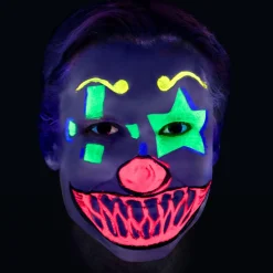 Clearance Glow-In-The-Dark Clown Makeup Kit Makeup