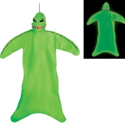 Party City Glow-In-The-Dark Oogie Boogie Hanging Decoration, 5Ft - Disney The Nightmare Before Christmas| The Nightmare Before Christmas