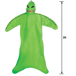Party City Glow-In-The-Dark Oogie Boogie Hanging Decoration, 5Ft - Disney The Nightmare Before Christmas| The Nightmare Before Christmas