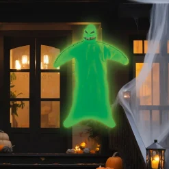Party City Glow-In-The-Dark Oogie Boogie Hanging Decoration, 5Ft - Disney The Nightmare Before Christmas| The Nightmare Before Christmas